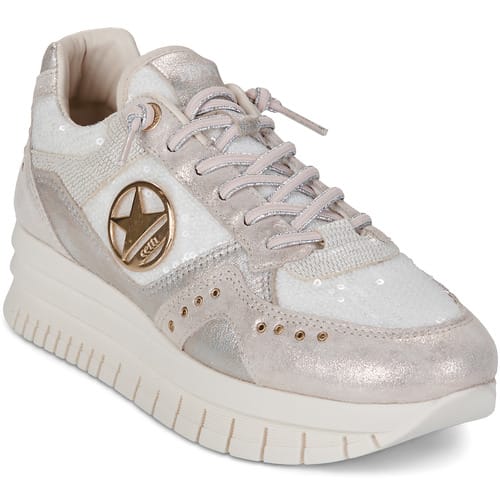 Lage Sneakers Cetti C-1405-SRA-V26-SATURNO-DOLCE-BLANCO