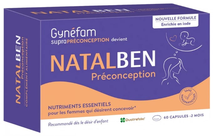Effik Natalben Préconception 60 Capsules