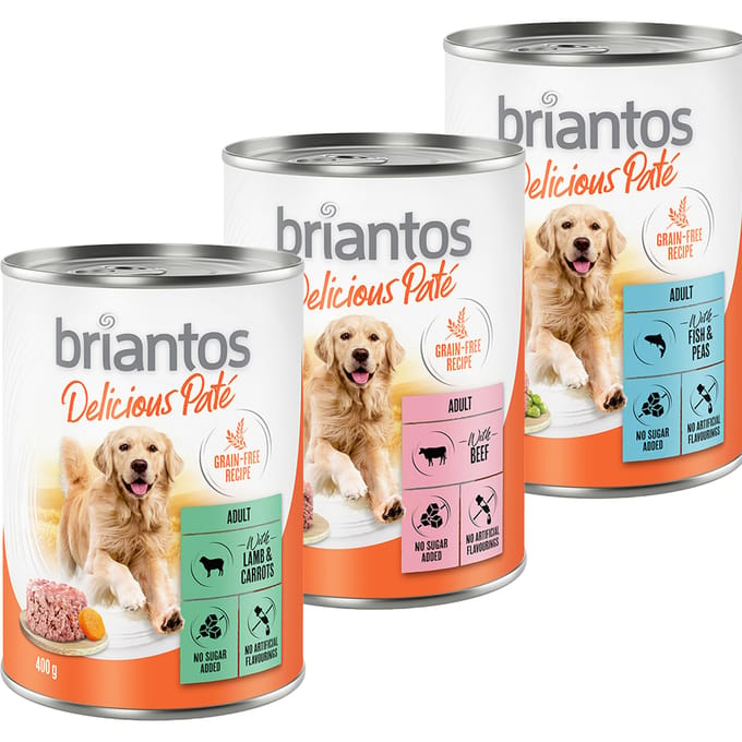 Briantos Delicious Paté Probeerpakket 6 x 400 g