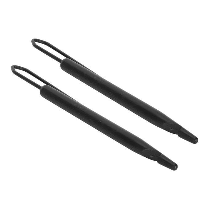 2 stuks Dreadlock Haaknaald Dubbelzijdig Sterk Plastic Antislip Dreadlock Interlocking Tool voor black