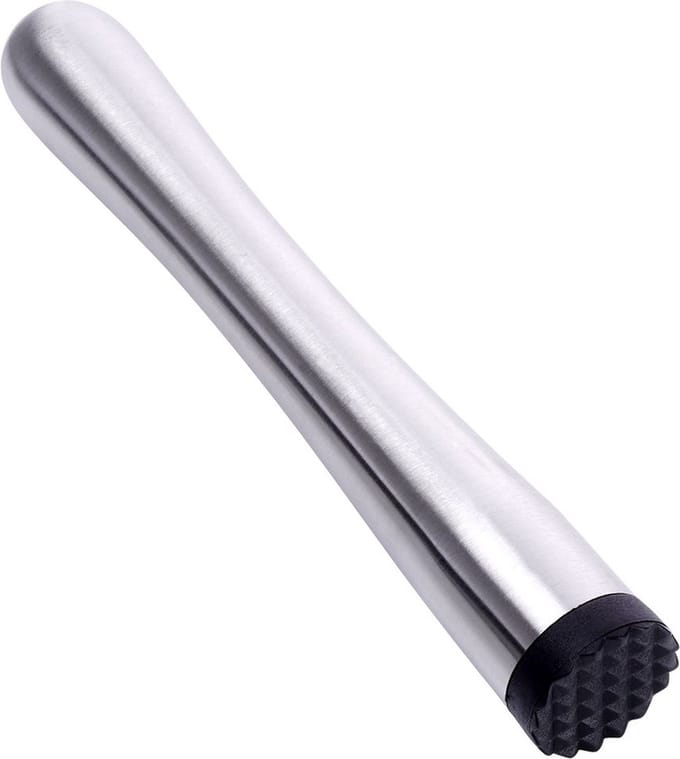 Cocktail Stamper Edelstaal 17,5 cm - Muddler - Cocktailstamper