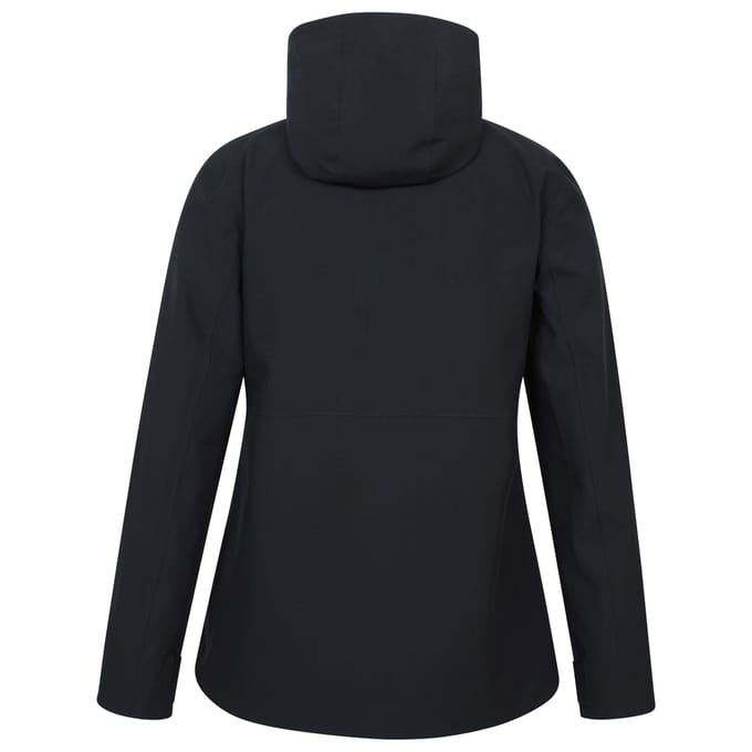 Mountain Warehouse Dames Breeze Waterdichte Jas (Zwart)