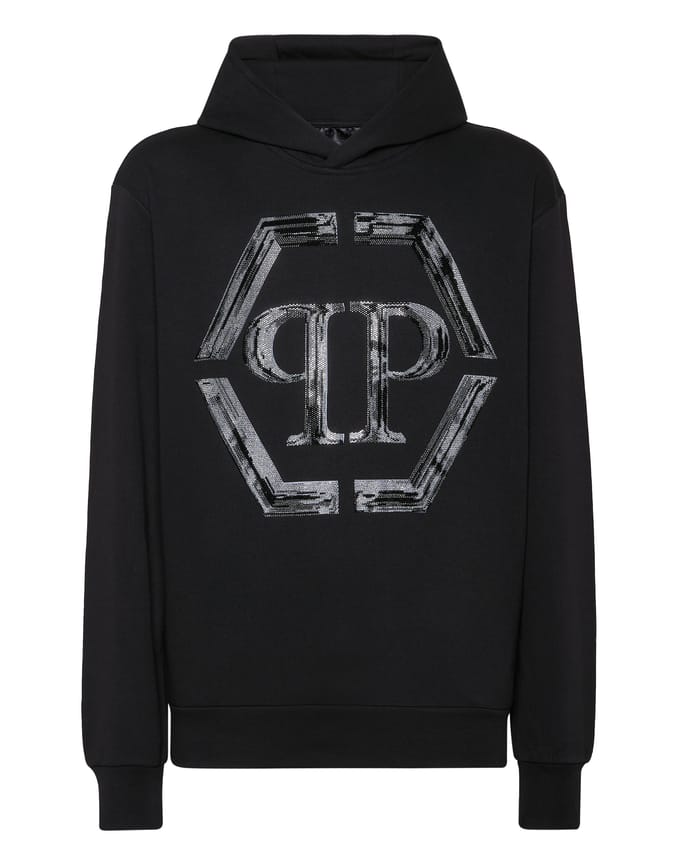 Sweatshirt Met Capuchon Hexagon