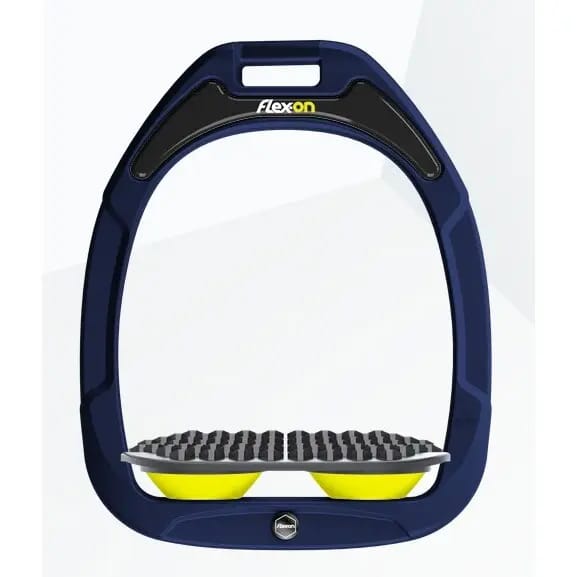 Endurance Beugels Marine/Grijs/Geel Flex-On Green Composite