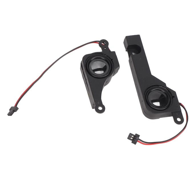 2 stuks Laptop Interne Luidspreker Plug and Play Duurzaam ABS Laptop Ingebouwde Luidspreker voor Acer 5552 gray