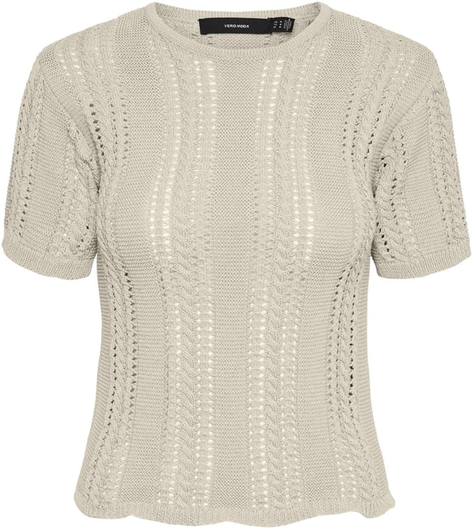 VERO MODA - VMNORA SS O-NECK TOP POP - Dames - Gebreide truien