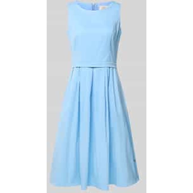 Midi-jurk met Ronde hals