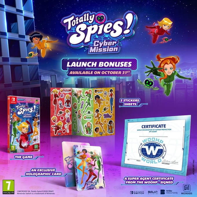 Totally Spies! - Cyber Mission - Nintendo Switch - Action