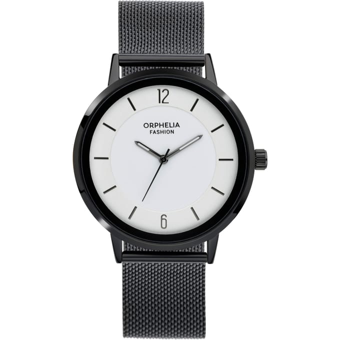 Orphelia Moonwalk OF764802 Horloge - Staal - Zwart - Ø 43 mm