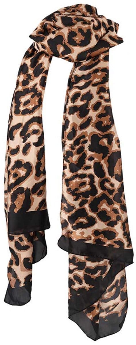 Sarlini Langwerpige Sjaal Leopard