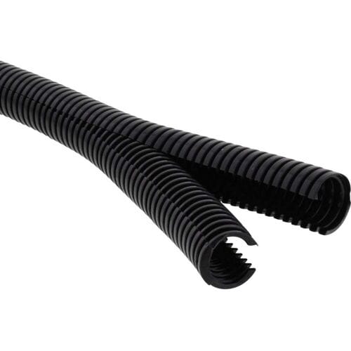Wiska 10107147 BCAV-48-D-BG Beschermslang (ribbelslang) Grijs 43 mm 25 m