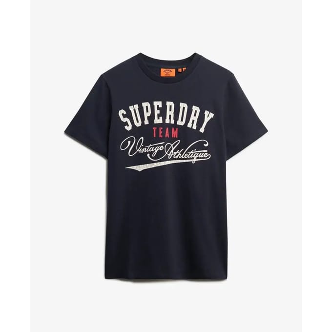 Superdry - Athletic T-shirt met relaxte pasvorm - Heren - T-shirts