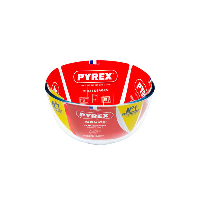 PYREX - Prepware Mengkom - Borosilicaatglas - 2l - Transparant