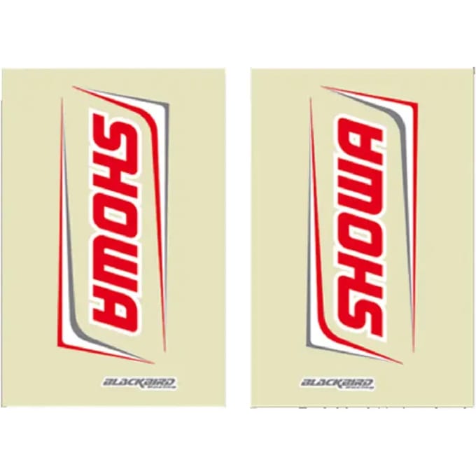 Vorksticker Blackbird Racing Showa