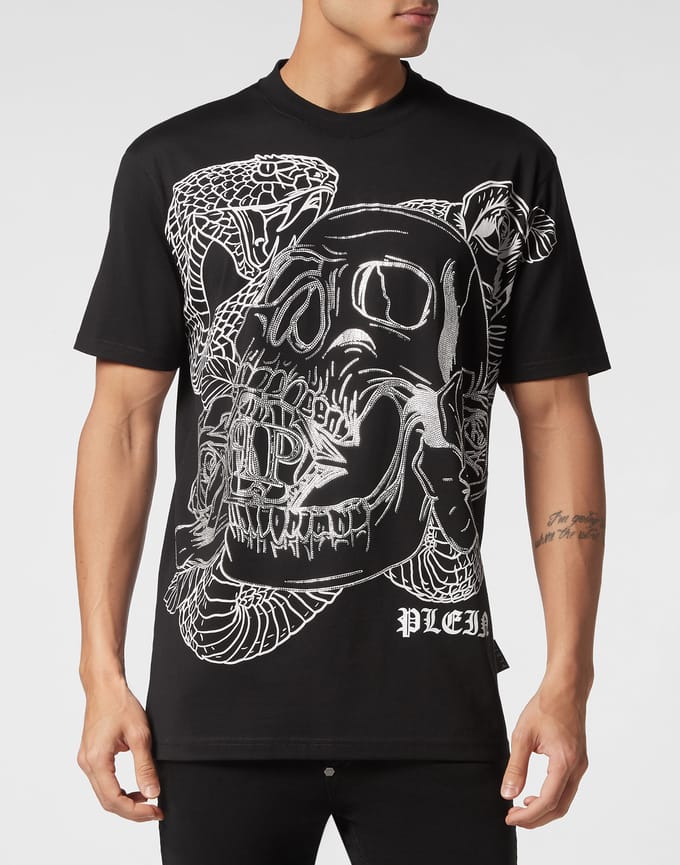 T-Shirt Ronde Hals Snake