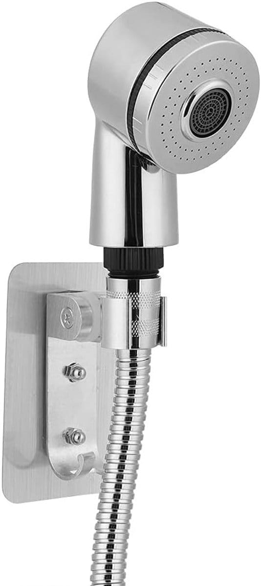 Handdouche en Sprayfles Set voor Badkamer - Douchekop, Waterbesparende Adapter en Mengkraan Converter