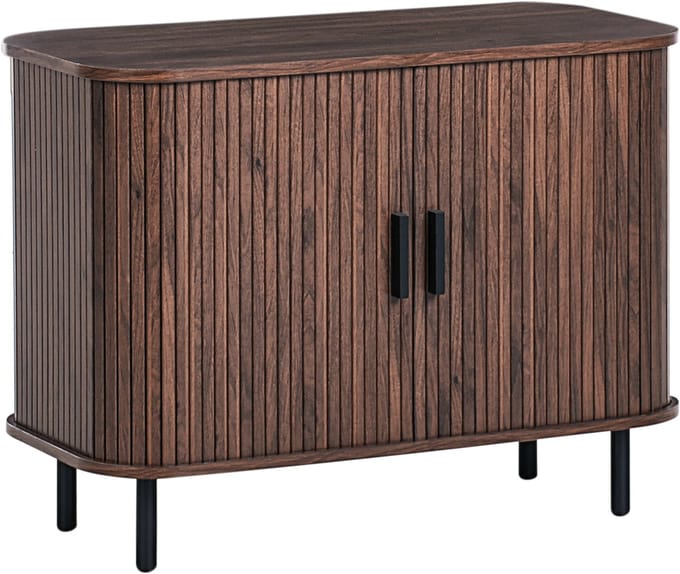 BRADLEY - Commode - Donkerbruin - MDF