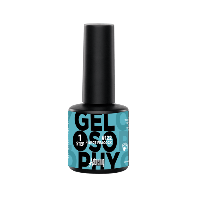 Astonishing Gelosophy 1-STEP 122 Fierce Peacock 7ml