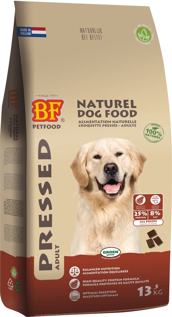Biofood Vleesbrok Geperst 13.5 KG