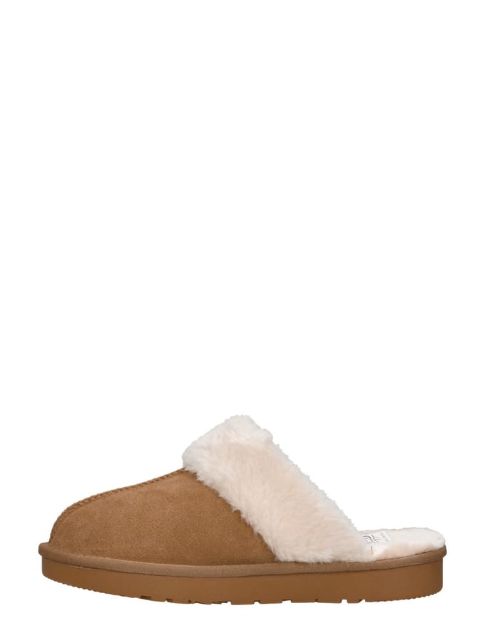 SUB55 Home Collection Pantoffels Open Pantoffels Open - cognac - Maat 44