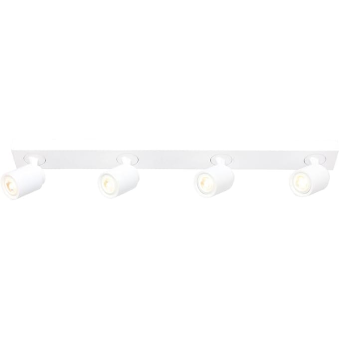 Freelight Razza plafondspot, wit, lengte 82 cm, 4-lamps, metaal
