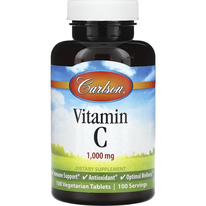 Vitamine C, 1.000 mg, Veggie Tabletten 100 Tabletten