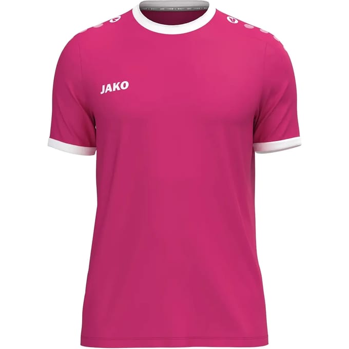 Jako One Shirt Korte Mouw Kinderen - Deep Pink | Maat: 152