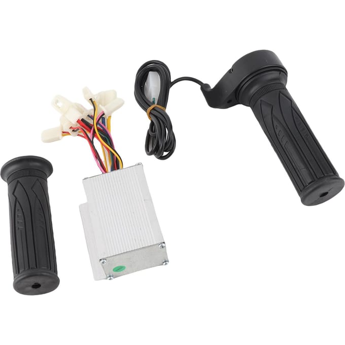 Controller Gashendel Set Aluminiumlegering Behuizing Geborstelde Controller Rubber Lange Draad Grip voor white