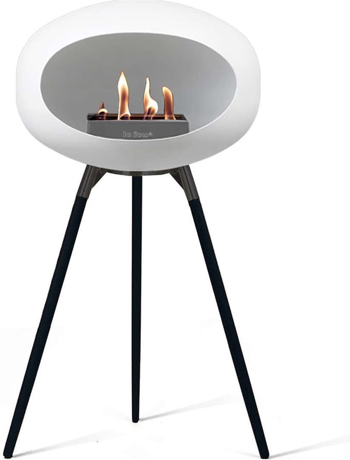 Le Feu Ground Wood - White/Black/Black - 79cm