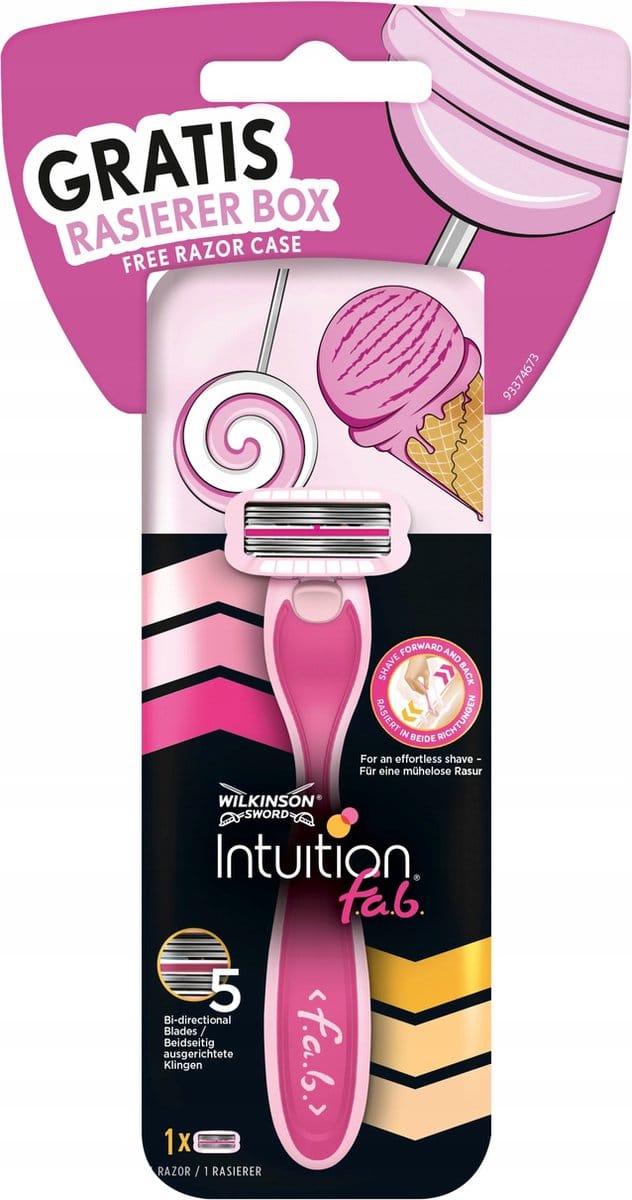 Wilkinson Sword Intuition Scheerapparaat f.a.b. Rasierer Box