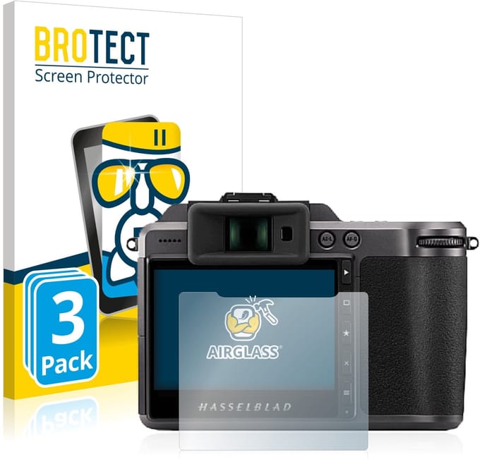 Screenprotector 3 Stuks voor Hasselblad X1D II 50C Beschermglas transparant