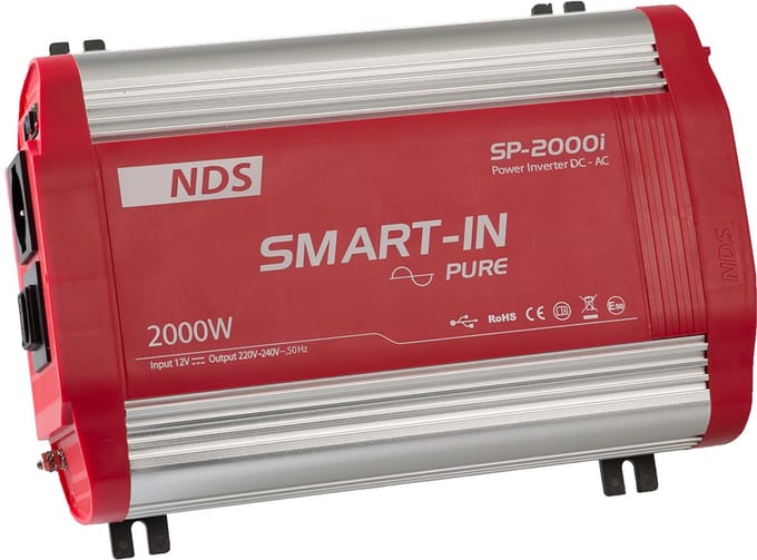 NDS Dometic SP2000i-12 2000W met IVT Pure Sinus Inverter N-BUs