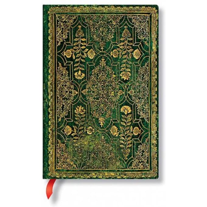 Paperblanks flexis cahier, juniper mini, formaat 9,5 x 14 cm., blanco