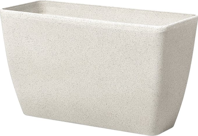 BARIS - Plantenbak - Lichtbeige - 74 cm - Stenenmix