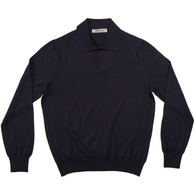 Mannen trui La Fileria 57189/14813/498 blauw
