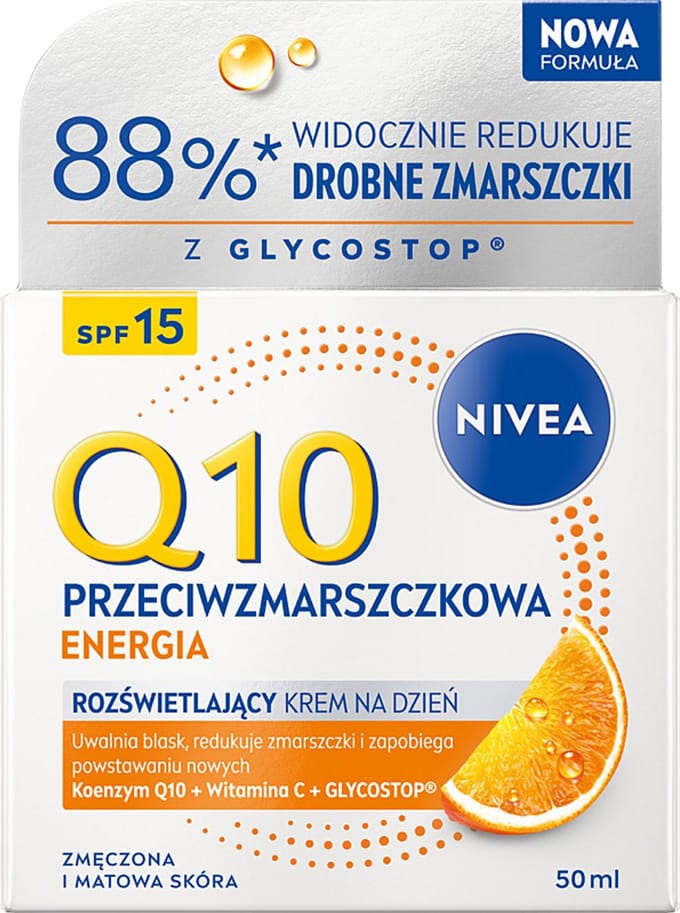 NIVEA Q10 Plus C Serie - Anti-rimpel Dagcrème - SPF 15 - Verjongend - Vol Energie