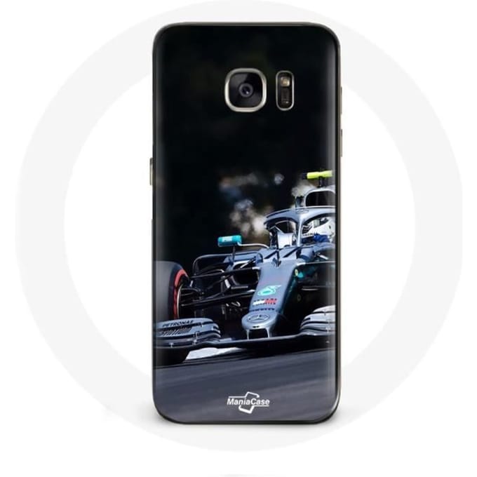 Coque - Formule 1 - Samsung Galaxy S7 - Valtteri Bottas - Noir - Rigide noir