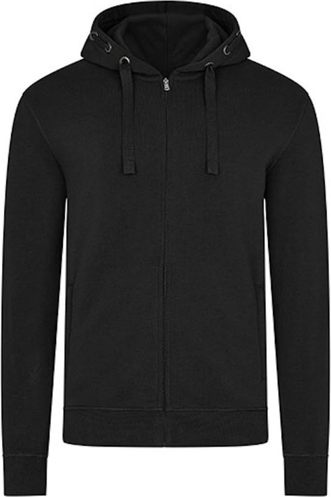 HRM Men´s Premium Hooded Jacket HRM707 - Black - 5XL