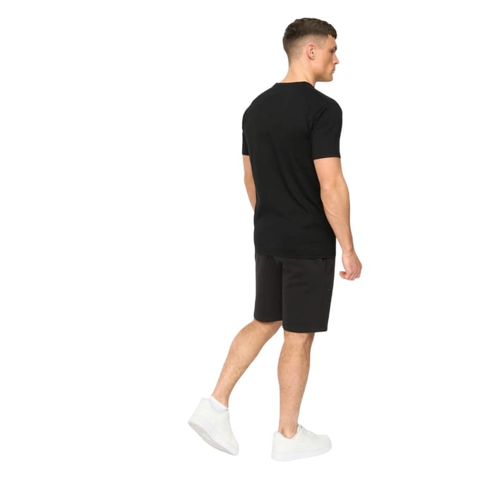 Crosshatch Heren Kensby T-Shirt (Zwart)