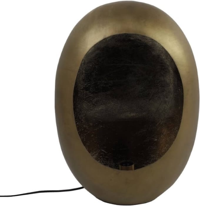 Tafellamp - Eggy - 25w- 39 X 56 Cm - E27 Staal - Brons - Luxury