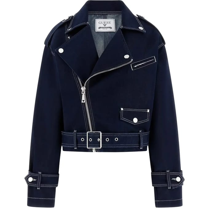 Dames spijkerjack Guess Biker