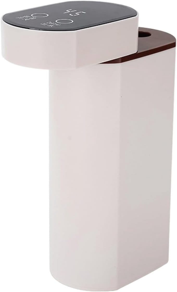 Mini Water Dispenser - Slimme Waterzuiveraar - Direct Warm Water - Vijf Temperatuurstanden - Compact Design - Melkwit