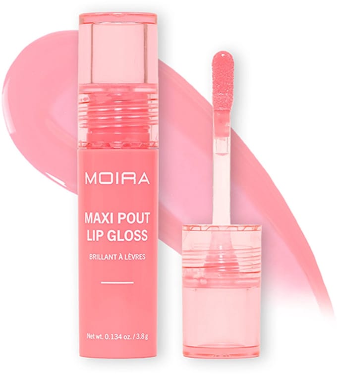 Moira Maxi Pout Lip Gloss Pink Paradise 06