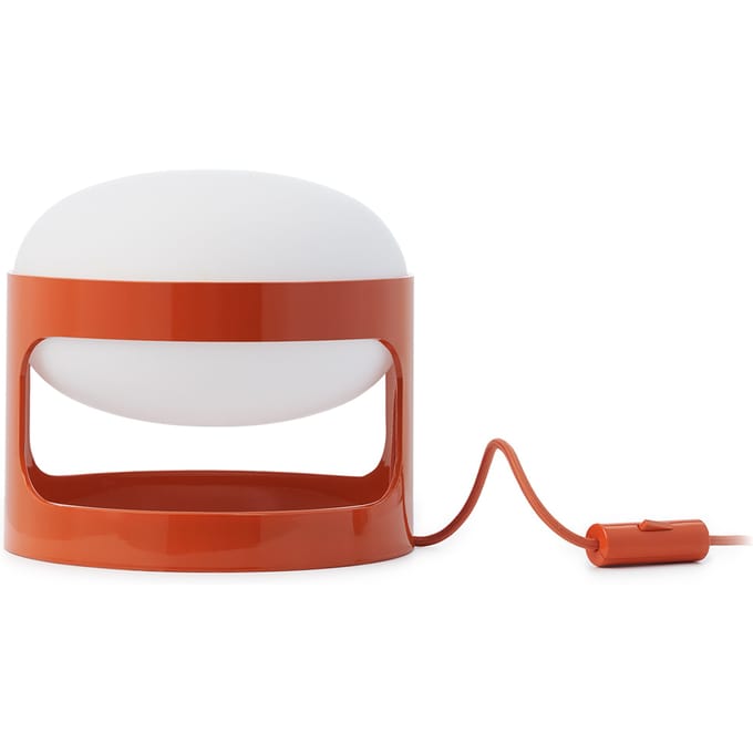 Kartell KD28 tafellamp - amberkleurig
