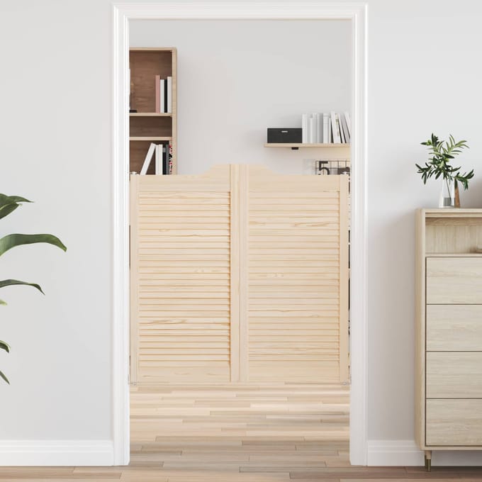 vidaXL - Schuifdeuren - 100 - x - 50 - cm - Massief - grenenhout - Naturel