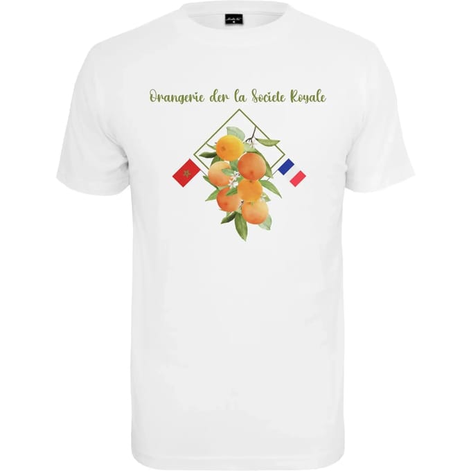 Mister Tee - Orangerie Heren T-shirt - M - Wit