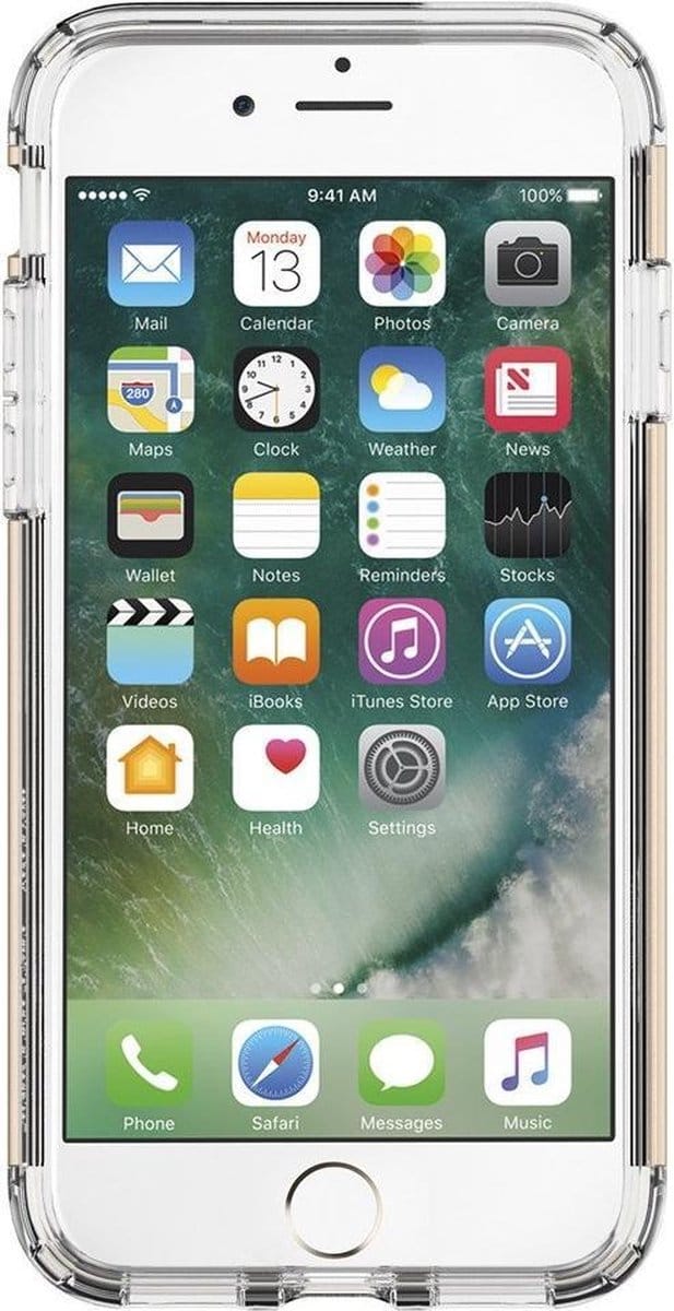 Spigen Hybrid Armor Hoesje Apple iPhone 7 Champagne Gold