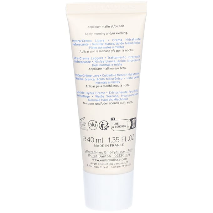Embryolisse Lichte Hydra-Crème 40 Huidcrème
