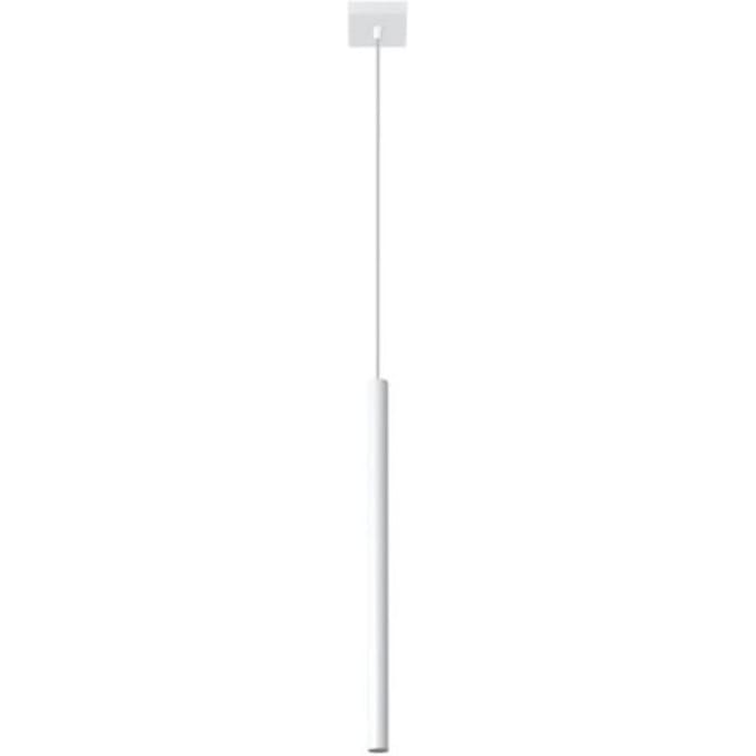 Sollux Lighting Hanglamp Pastelo - G9 - wit - staal - 100x8x8cm
