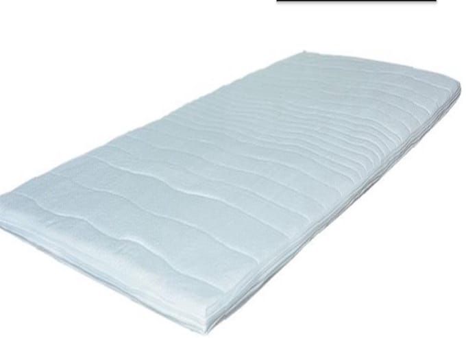 Topdekmatras - Topper 80x190 - HR60 koudschuim - Cooltouch - 10 cm dik - Medium/stevig